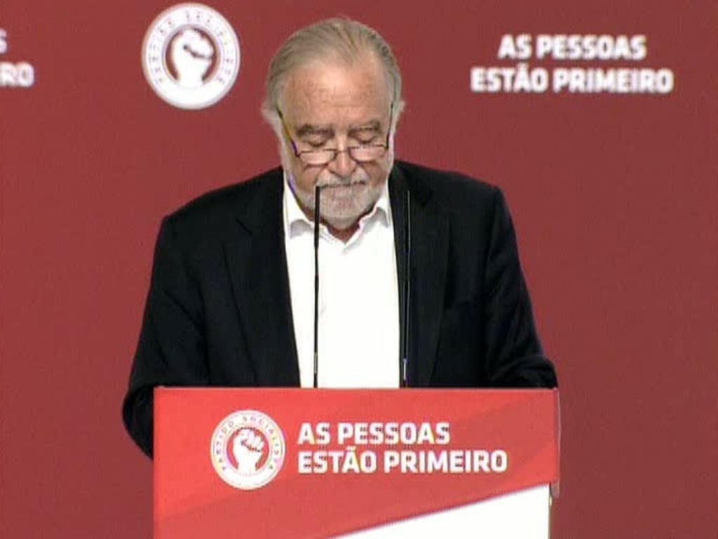 Manuel Alegre no Congresso do PS