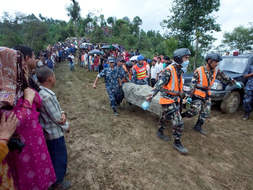 Nepal: 18 mortos em acidente de avião [EPA/NARENDRA SHRESTHA]