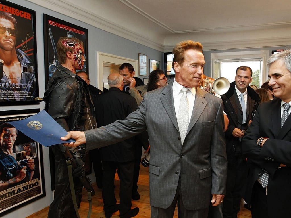O Museu Arnold Schwarzenegger,na Áustria (foto Reuters)