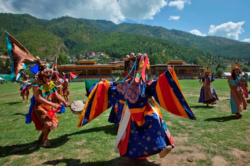 Preparativos para o casamento real do Butão [Reuters]