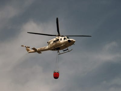 Grávida desaparecida após discussão resgatada por helicóptero - TVI