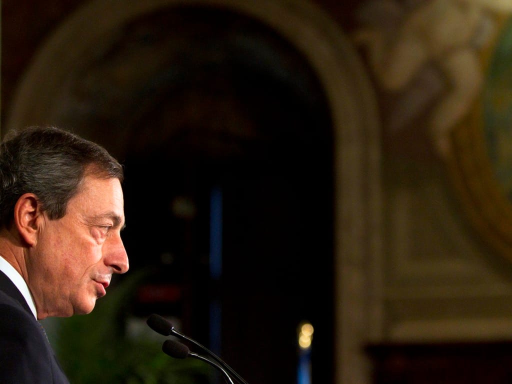 Mario Draghi substitui Jean-Claude Trichet na presidência do BCE. Foto: Reuters