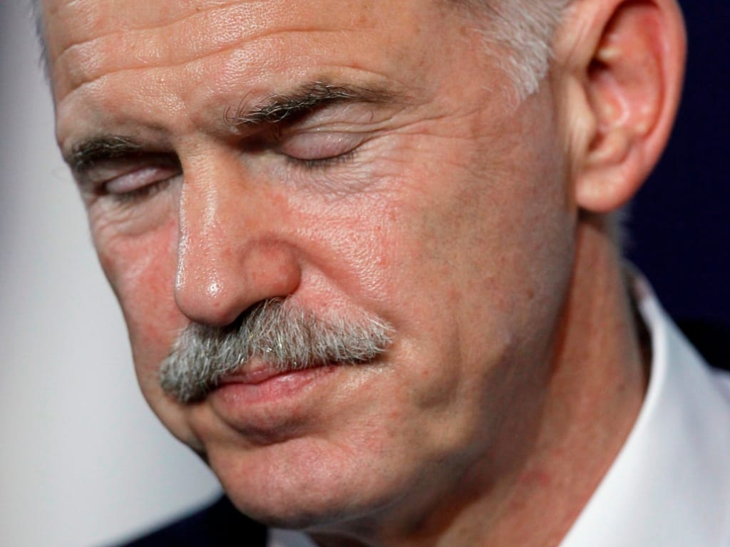 Papandreou. Foto: Reuters