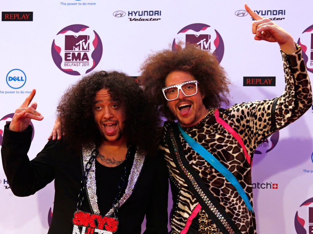 LMFAO nos MTV Europe Music Awards (foto: Reuters)