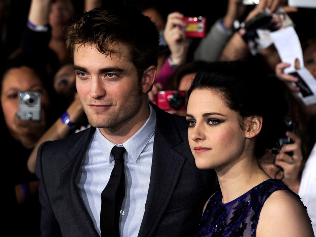 Antestreia de Amanhecer: Robert Pattinson e Kristen Satewart (LUSA)