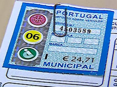 Selo do carro: 472 mil portugueses multados por atrasos - TVI