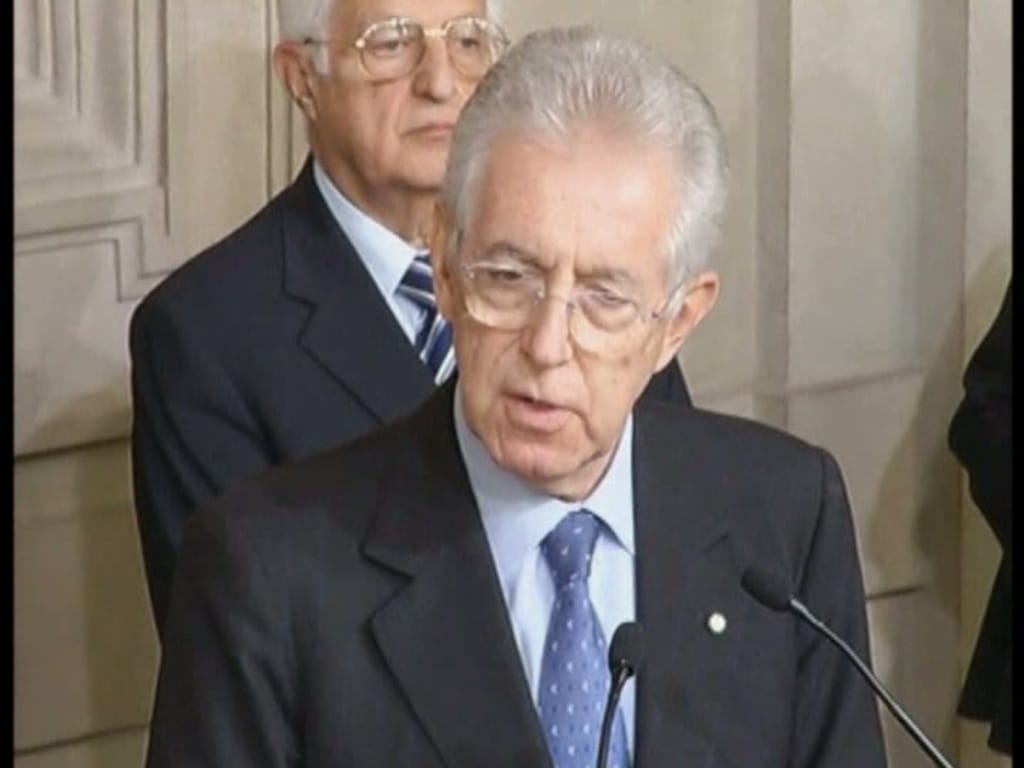 Mario Monti, Primeiro-ministro italiano