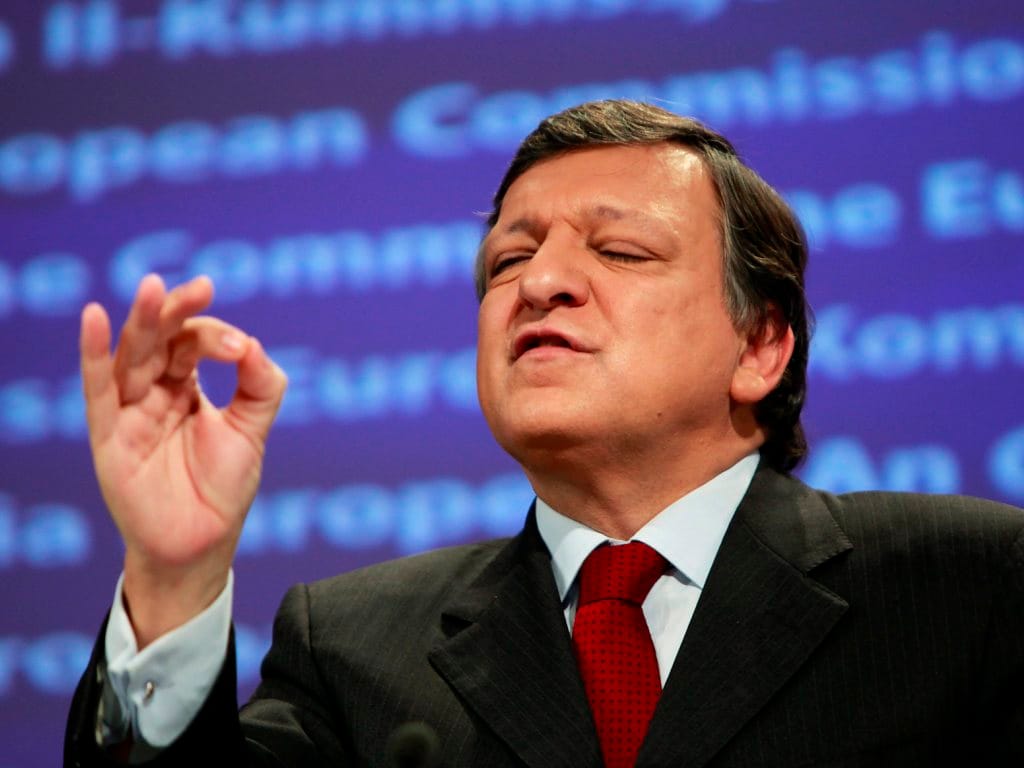 Durão Barroso no Conselho Europeu 23/Nov