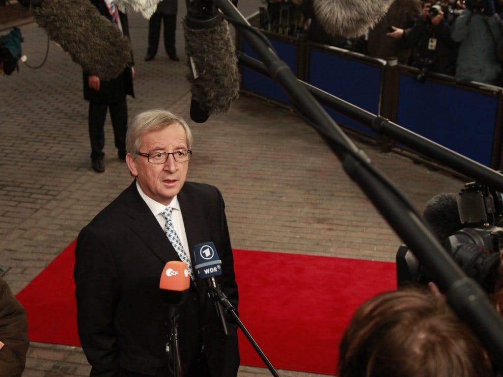 Jean-Claude Juncker, presidente do Eurogrupo