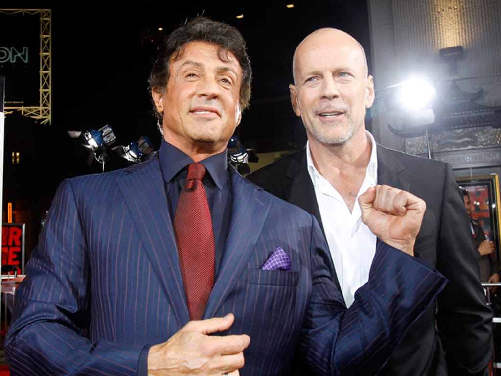 Sylvester Stallone e Bruce Willis