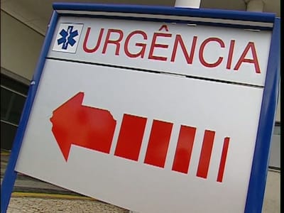 Urgências caíram quase 10 por cento - TVI