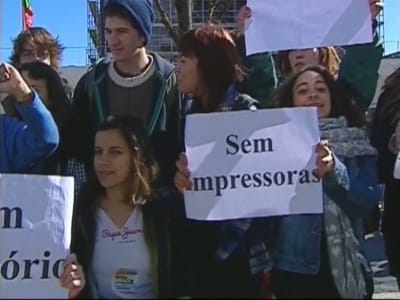 Presidente cancela visita a escola de Lisboa - TVI
