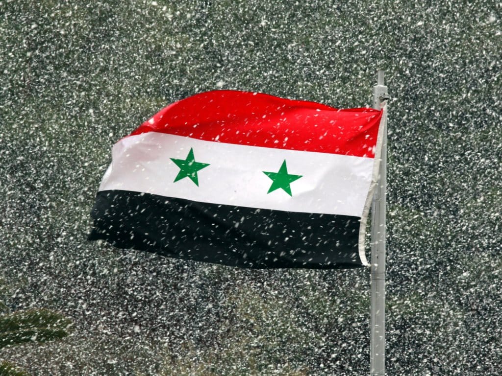 Bandeira da Síria (EPA)
