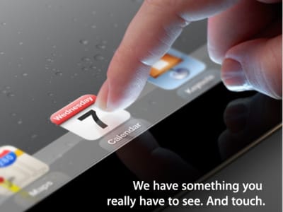 Evento Apple a 7 de março: será o iPad3? - TVI