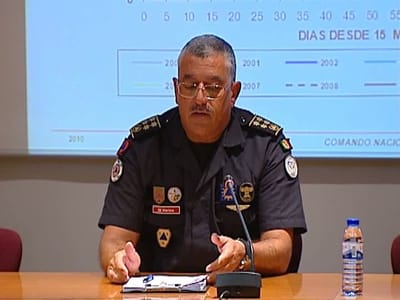 Ex-comandante da Proteção Divil admite que controlo financeiro era «zero» - TVI