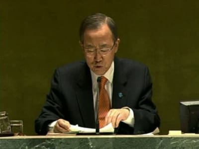Síria: Ban Ki-Moon mantém plano de paz de Annan - TVI
