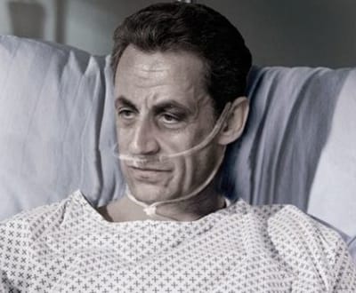 Campanha polémica coloca Sarkozy no leito de morte - TVI