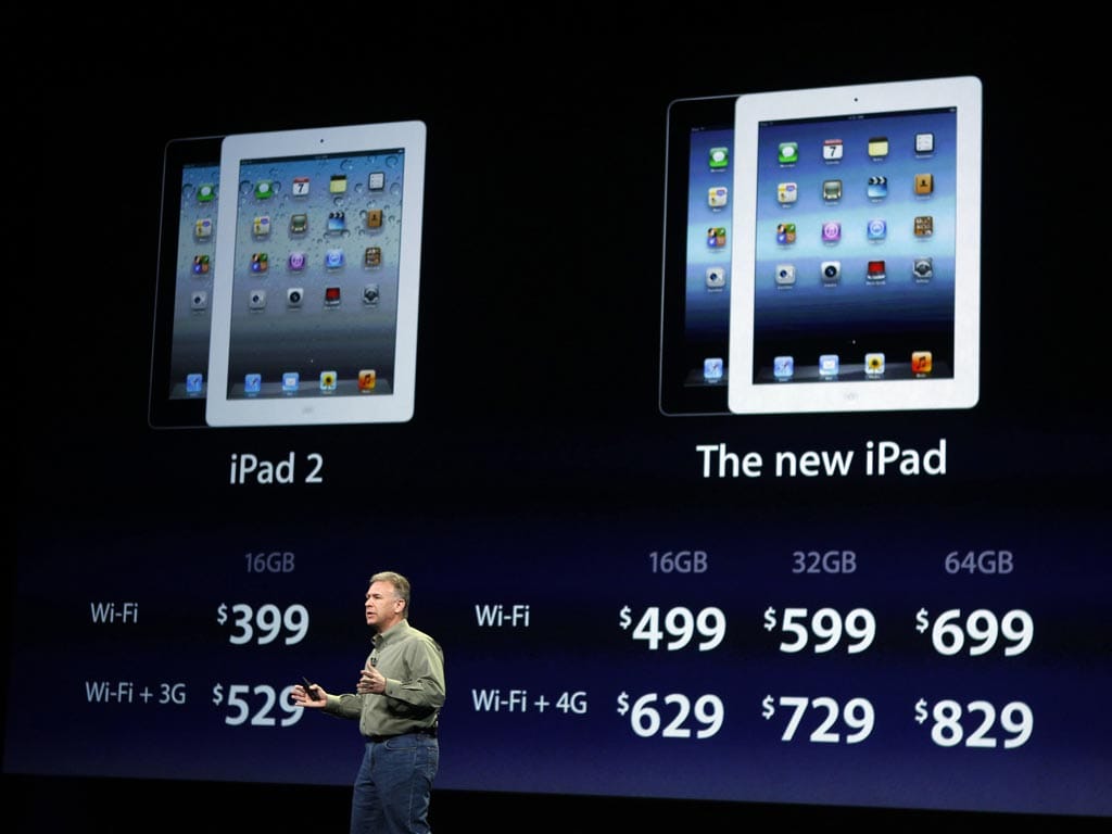 Apresentação do novo iPad