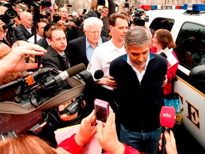 George Clooney detido em Washington - TVI