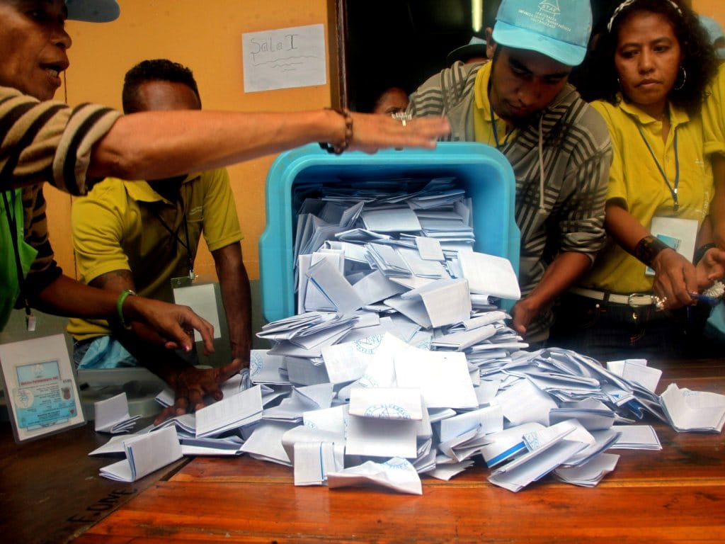 Timor-Leste: eleições sem problemas - EPA/ANTONIO DASIPARU
