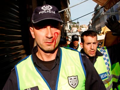 Greve: um detido e três feridos em Lisboa - TVI