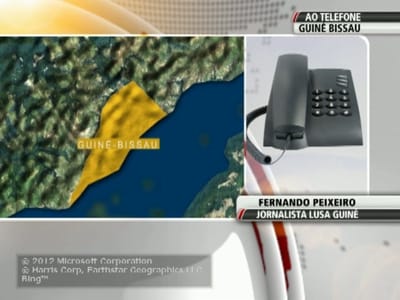 Jornalista relata manhã em Bissau - TVI