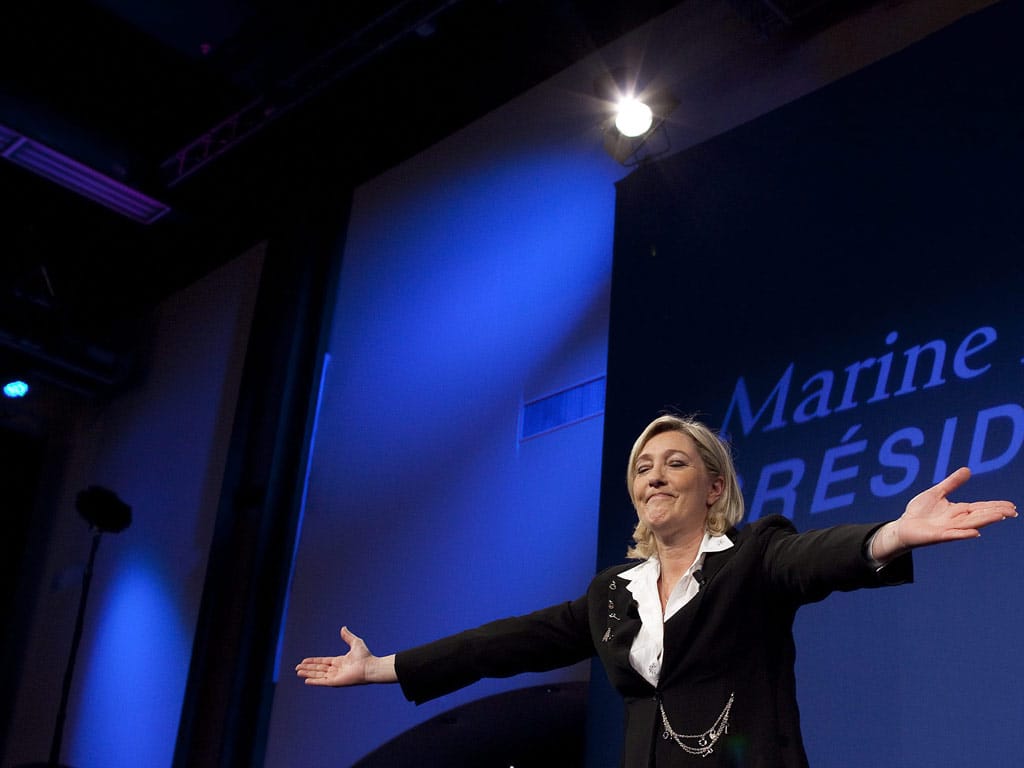 Marine Le Pen (Ian Langsdon/EPA)