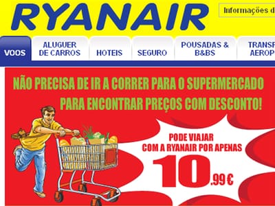 Campanha da Ryanair inspira-se no Pingo Doce - TVI