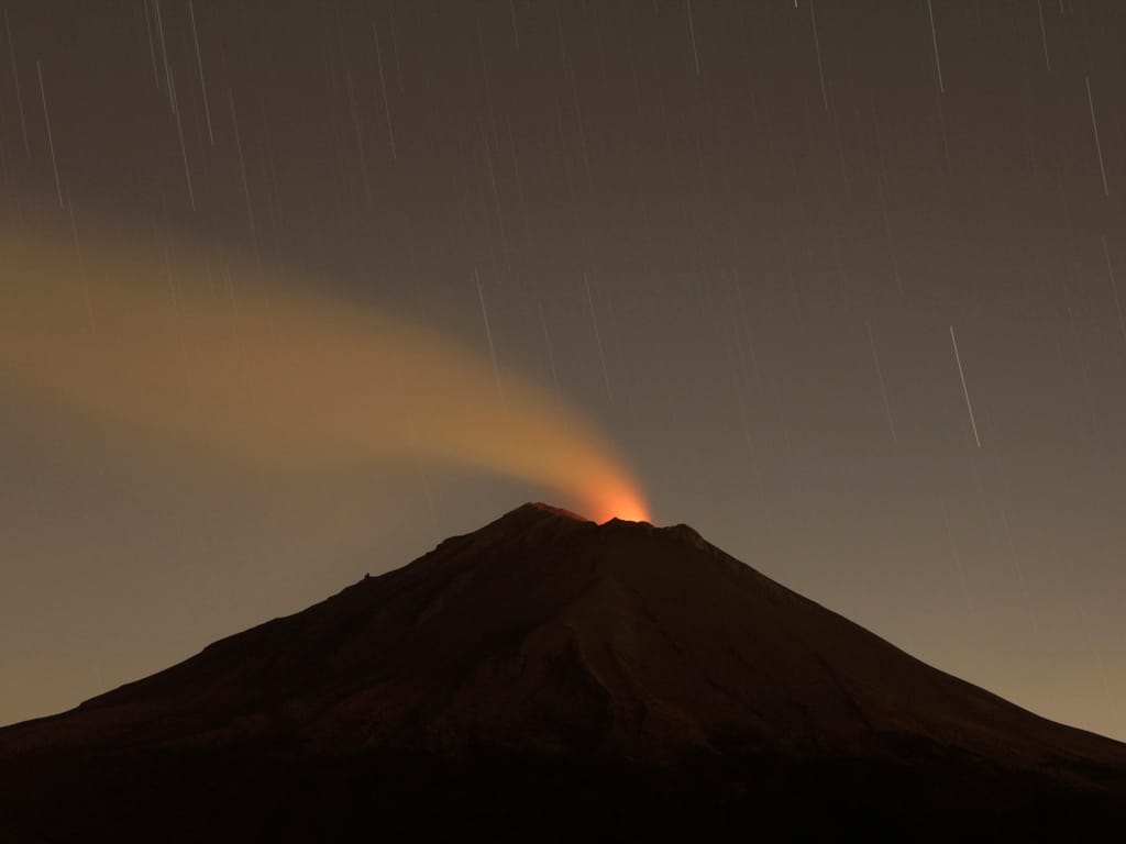 Vulcão Popocatepetl no México [Reuters]