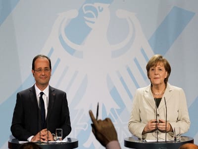 Alemanha com crescimento anémico, França em recessão - TVI