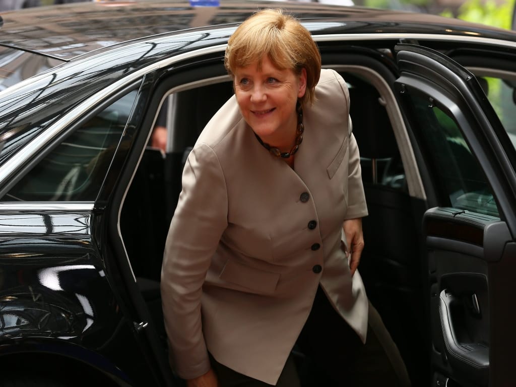 Angela Merkel confiante neste Conselho Europeu