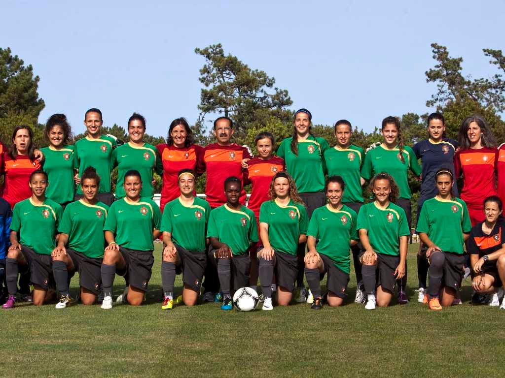 Seleção sub-19 futebol feminino (LUSA/Paulo Novais)