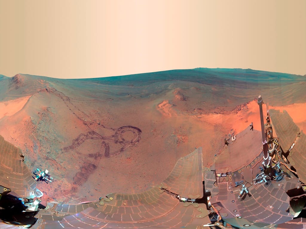 NASA disponibiliza nova imagem do planeta Marte