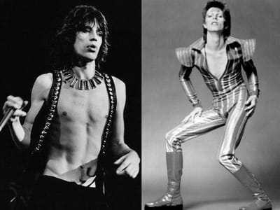 Mick Jagger e David Bowie apanhados nus na cama - TVI