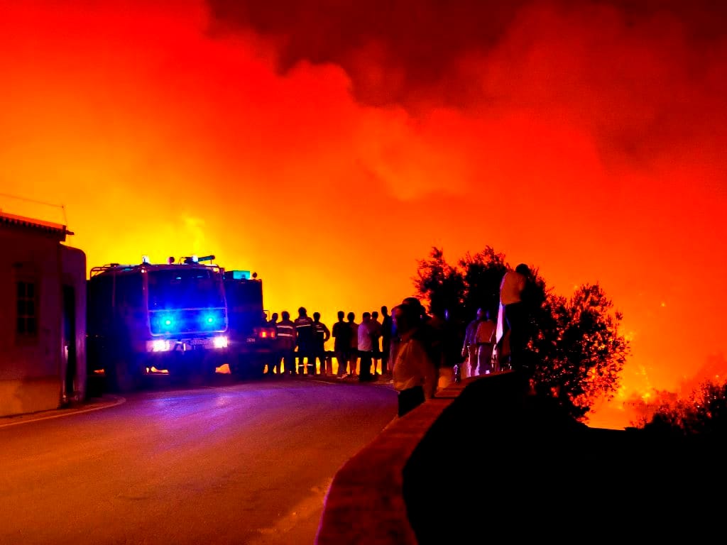 Incêndio em Cachopo, Tavira (Lusa)
