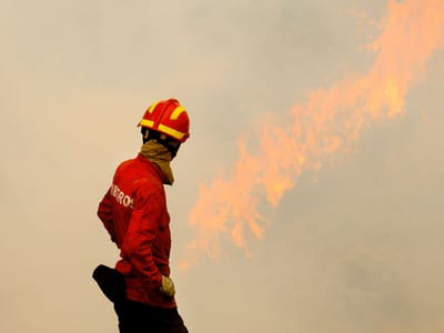 Proteção Civil reconhece problemas no combate a fogo no Algarve - TVI