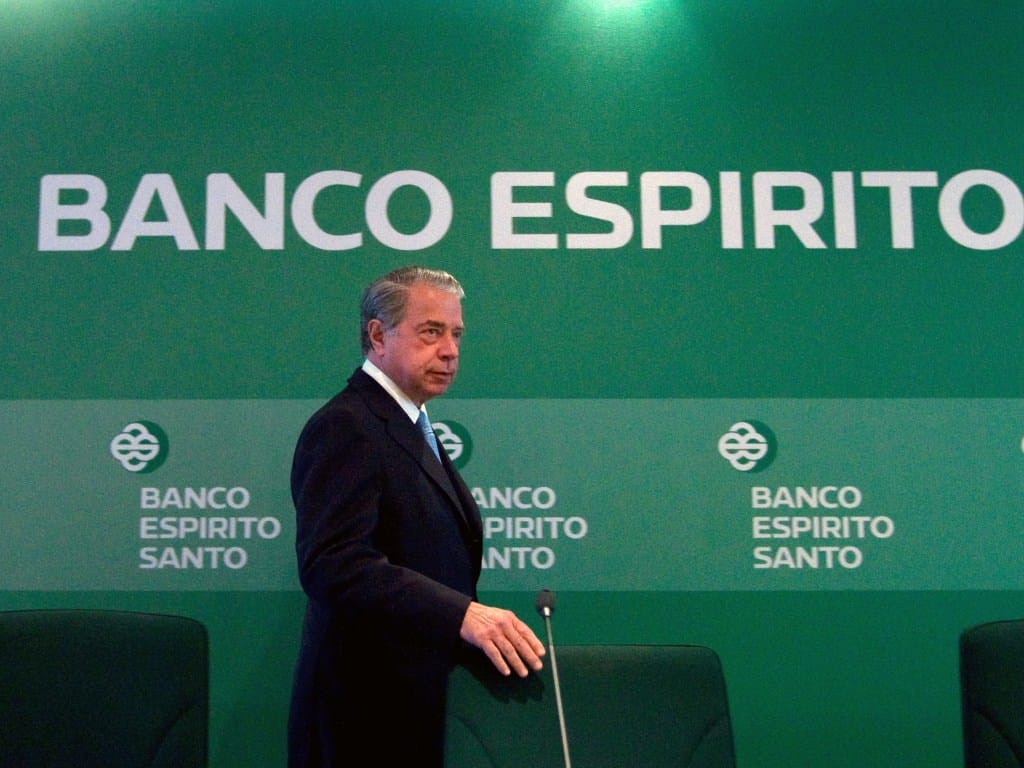 Ricardo Salgado na apresentação dos resultados do BES relativos ao 1.º semestre [ANTONIO COTRIM/LUSA]