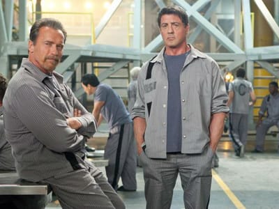Stallone e Schwarzenegger na primeira imagem de «The Tomb» - TVI