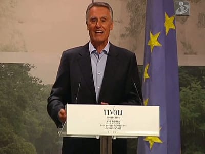Cavaco não quer poder de veto para o BCE - TVI