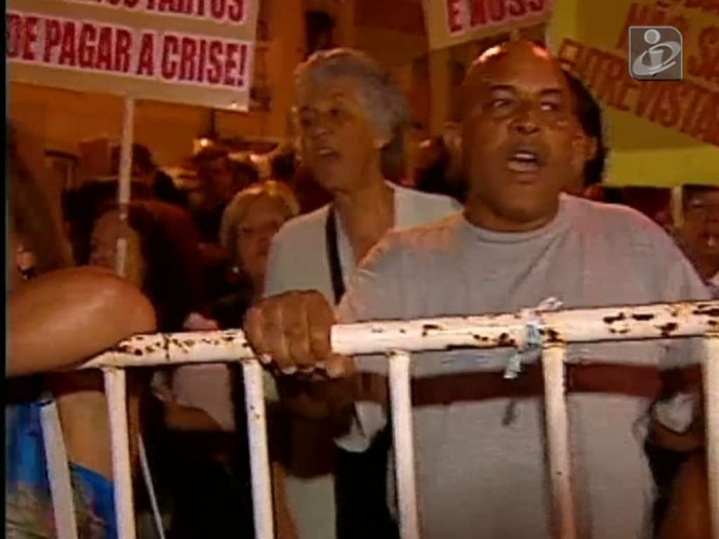 Protesto em São Bento