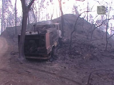 Bombeiros chocados com morte de colega - TVI