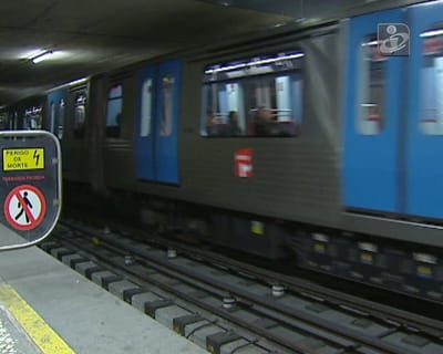 Greve: Metro de Lisboa parado a partir das 23:00 - TVI