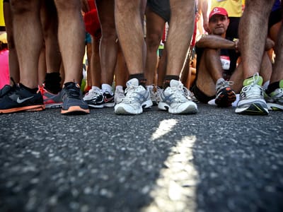 Meia maratona bate recorde: «Não há ponte que comporte mais gente» - TVI