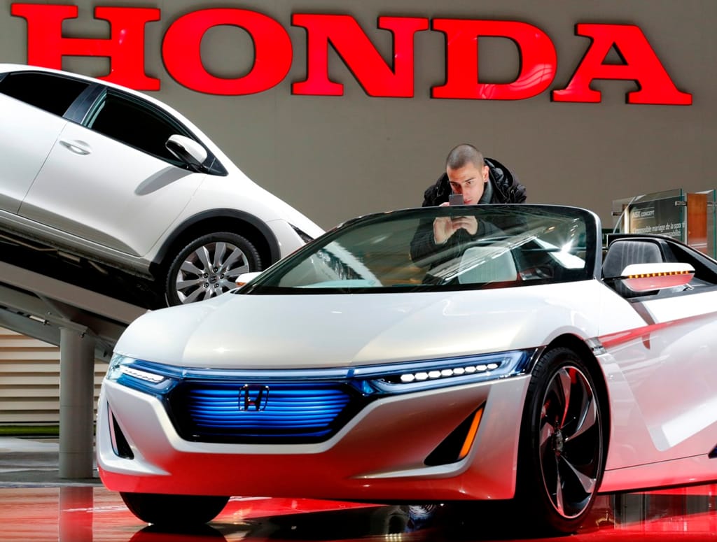 Salão Automóvel de Paris - Honda Ev-Ster concept car (Reuters)