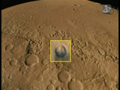 Pedra de Marte parecida com as da Terra - TVI