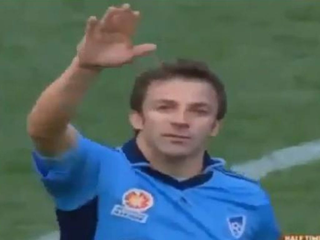 Del Piero no Sidney FC
