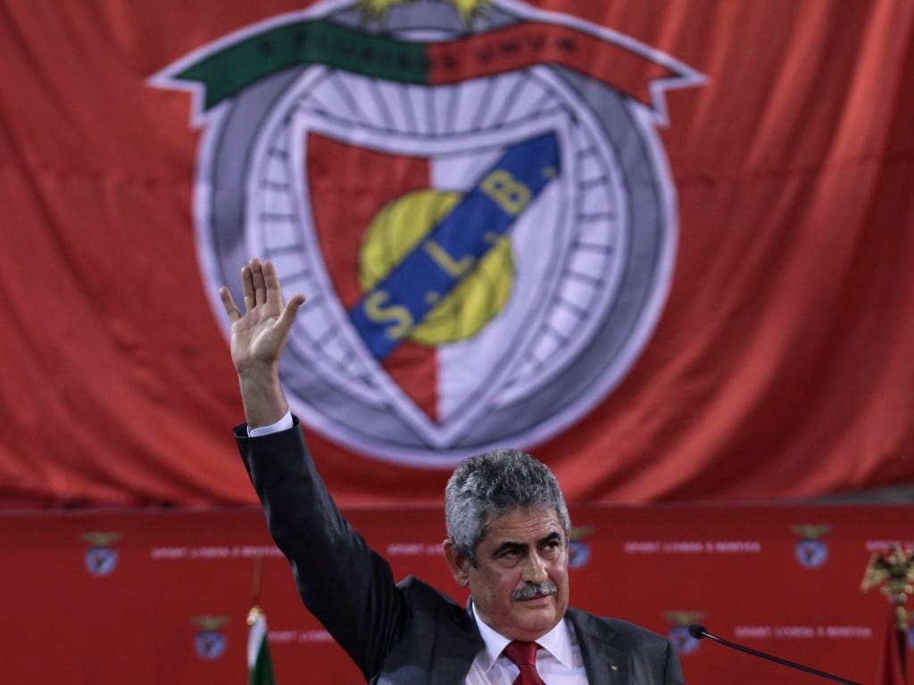 Luís Filipe Vieira reeleito (LUSA/António Cotrim)
