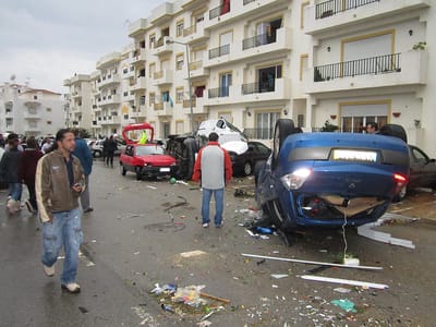 Morreu mulher que ficou ferida em  tornado no Algarve - TVI