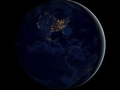 NASA divulga imagens noturnas da Terra - TVI
