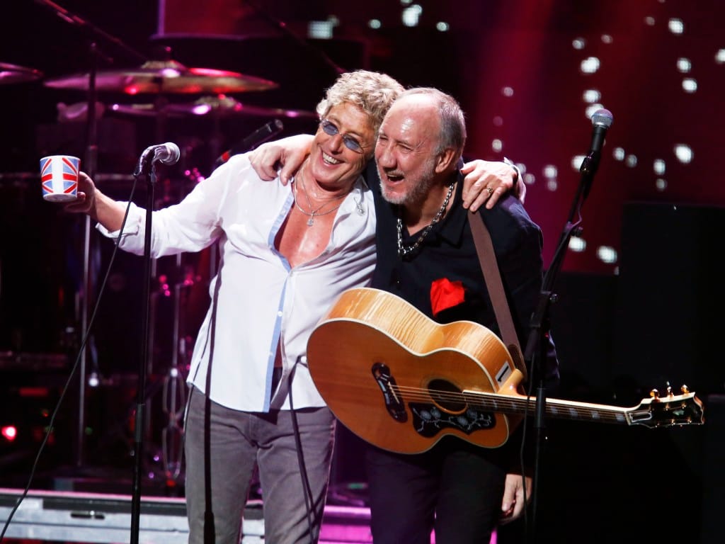 The Who no concerto «12-12-12» em Nova Iorque (Reuters)